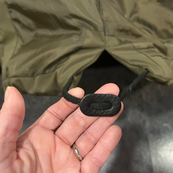 DKNY puffer parka olive army green S - Picture 8 of 14